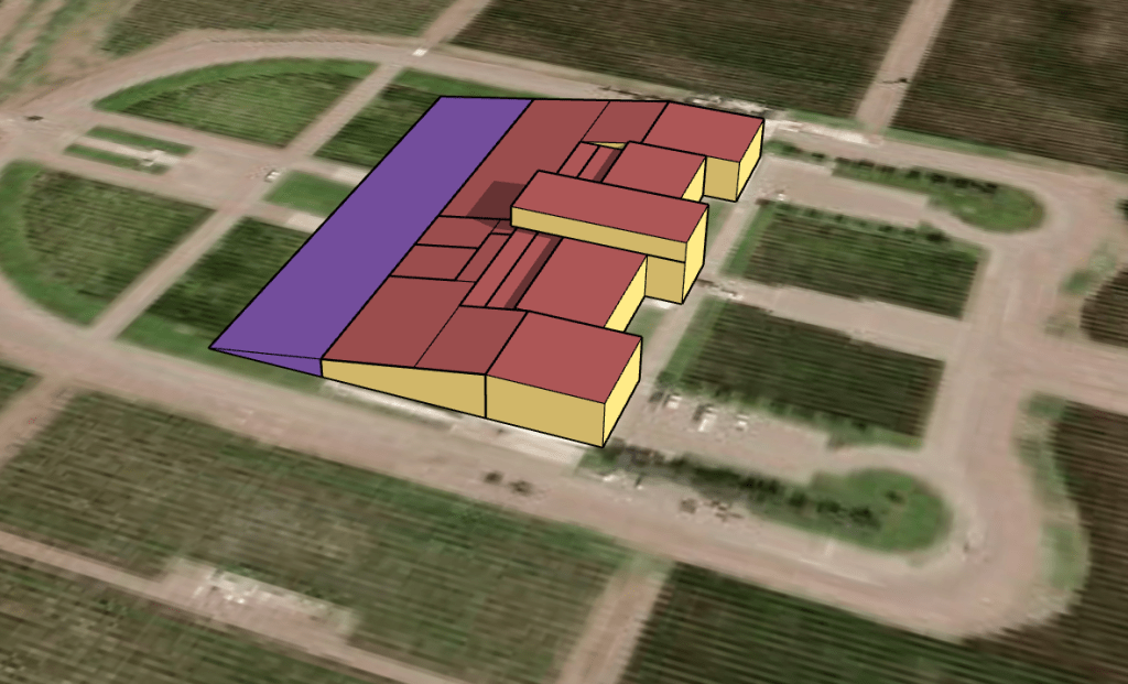 Modelado y georeferencia de la Bodega Monteviejo